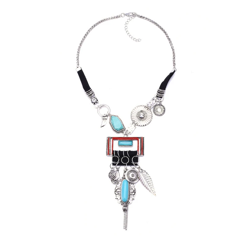 Title 6, Collier long design Kymyad pour femmes, irrégul...