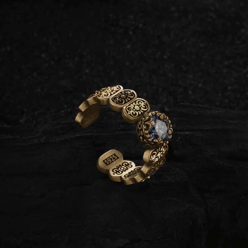 Bague Femme Rétro Industriel Chic et Colorée