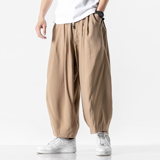 Title 1, Mens Casual Pants Loose Wide Leg Spring Summer...