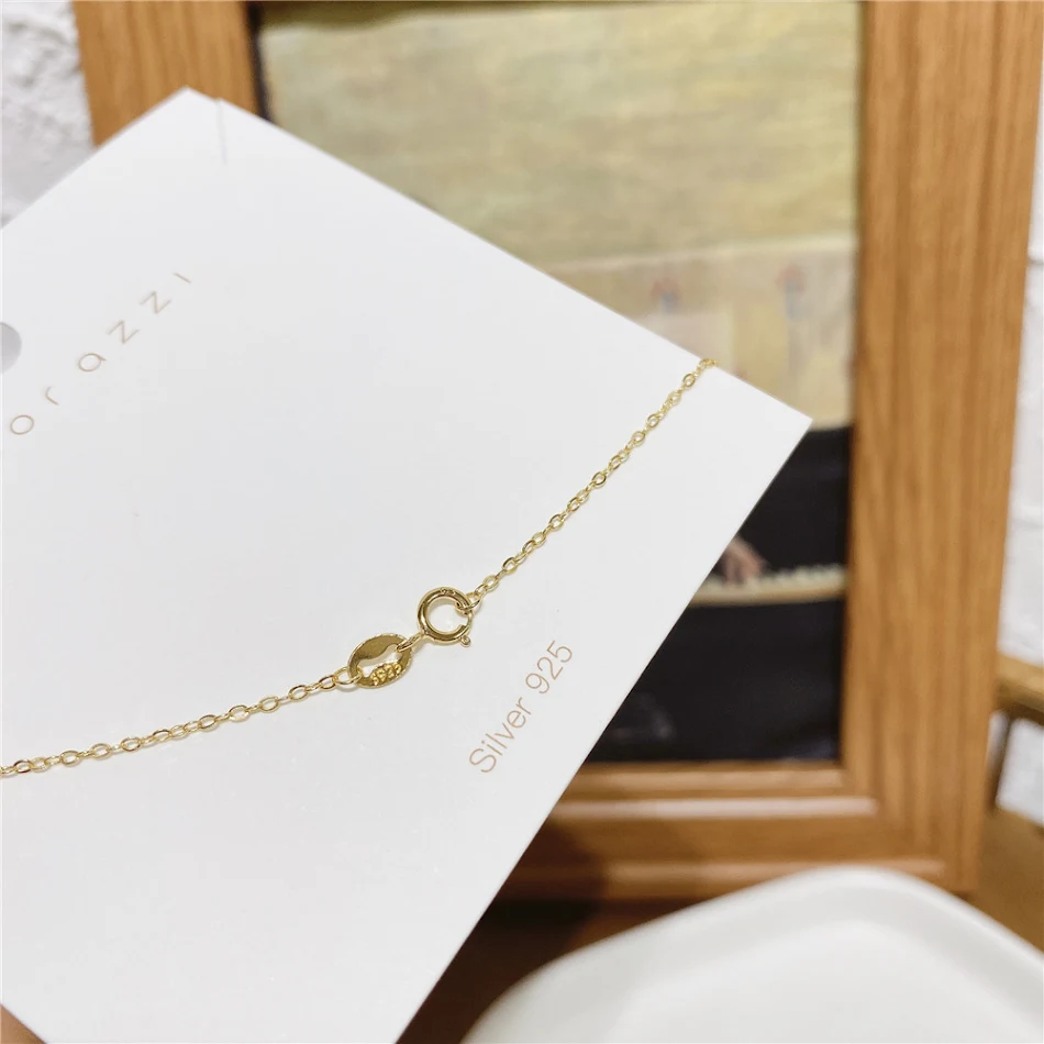 Smiley Necklace in Sterling Silver