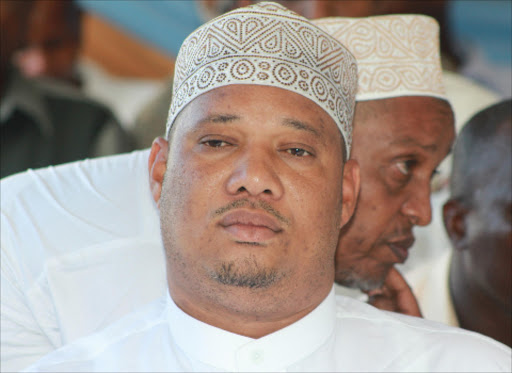 MY PLAN: Lamu East MP Sharif Athman in Lamu county on March 15.Photo/File