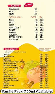 Super Ice Cream & Fast Food menu 2