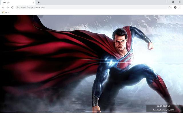 Superman Wallpapers and New Tab