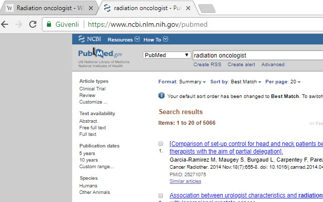 Right-Click Search PubMed