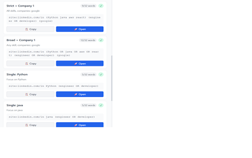 Boolean Query Generator screenshot 4