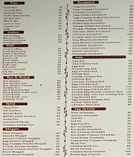 Sunshine Cafe menu 3