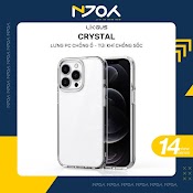 Ốp Trong Suốt Likgus Crystal Chống Ố Vàng Bất Tử Bảo Vệ Camera Viền Dẻo Chống Sốc Cho Ip13 12 11 Njoyshop