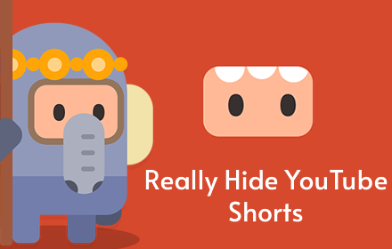 Really Hide YouTube Shorts small promo image