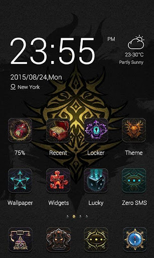 Darkness Theme - ZERO Launcher