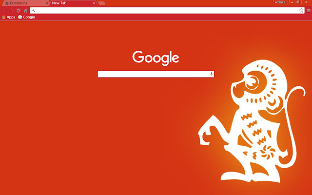 2016 Chinese New Year - Year of the Monkey chrome extension