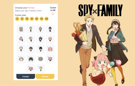 Spy x Family Cursor Preview image 0