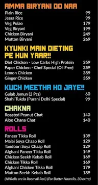 Engineera Da Dhaba menu 3