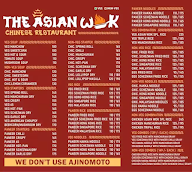 The Asian Wok menu 1