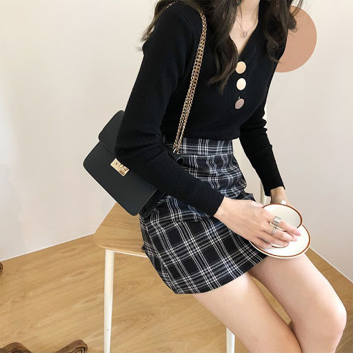 Title 5, New Korean Style Slim Fit Knitted Plus Size Swe...
