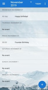 Ekstar Calendar Screenshot