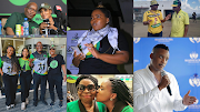 The Zuma family endorsing different political party affiliations.