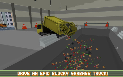 Blocky Garbage Truck SIM PRO (Mod Money)