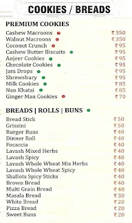 Merwans Cake Stop menu 3