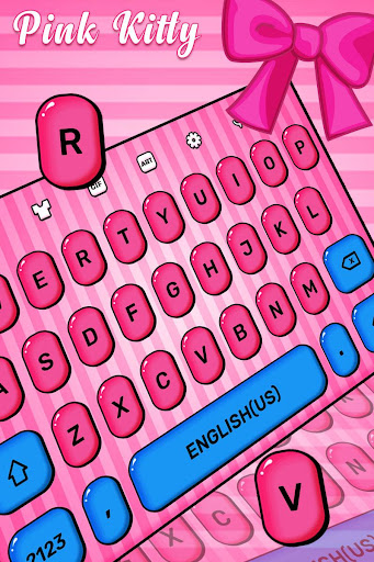 Pink Kitty Keyboard