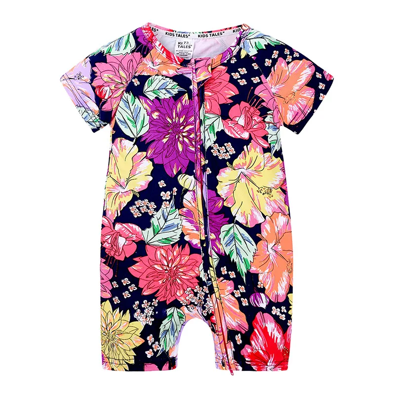 Title 18, Zomer babykleding jumpsuit van katoen, korte mo...