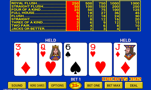 Play video poker atlantis