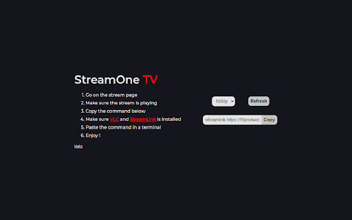 StreamOne TV