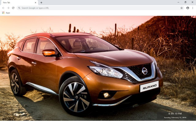 Nissan Murano New Tab & Wallpapers Collection