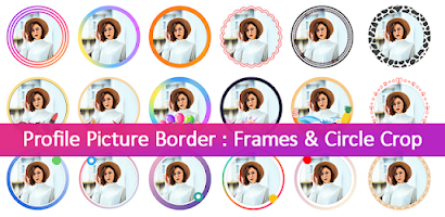 Profile Picture Border Frames Screenshot