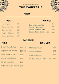 The Cafeteria menu 5