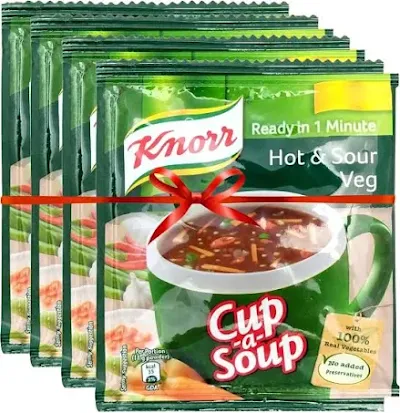 Knorr Cup-A-Soup Hot & Sour Veg 11 Gm