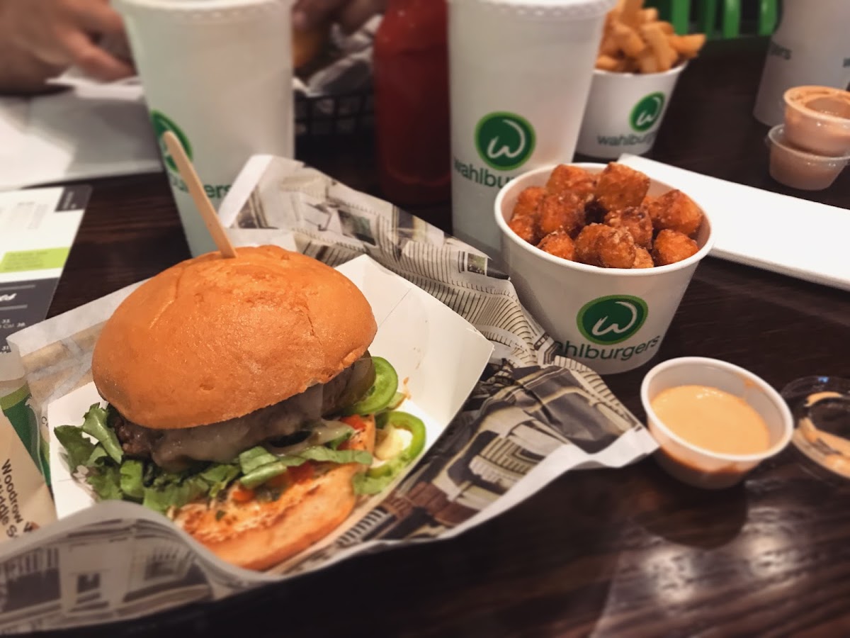 Gluten-Free Burgers at Wahlburgers