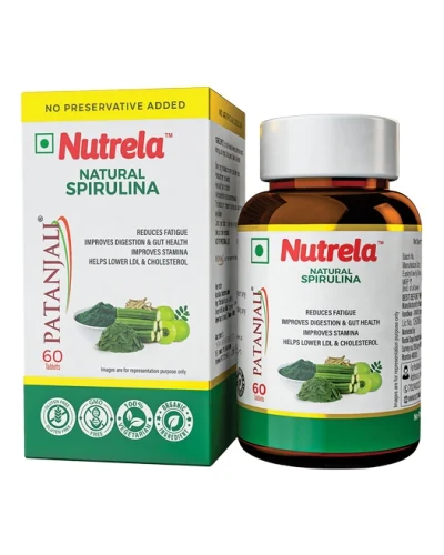 Patanjali Nutrela Spirulina Natural - 32 gm