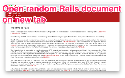 Random Rails API tab