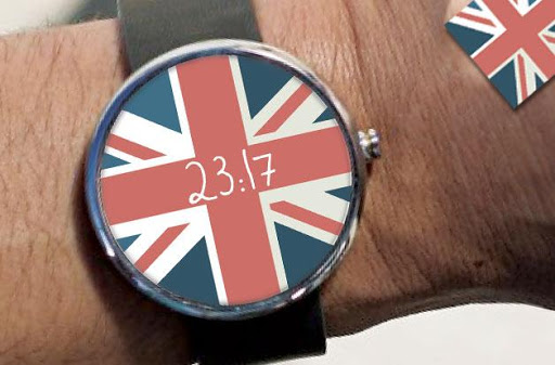 United Kingdom Flag Watch Face