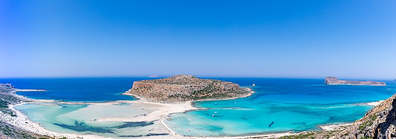 Balos Lagoon, Creta, Grécia é uma das mais belas praias do mundo