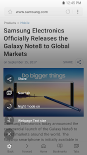   Samsung Internet Browser- screenshot thumbnail   