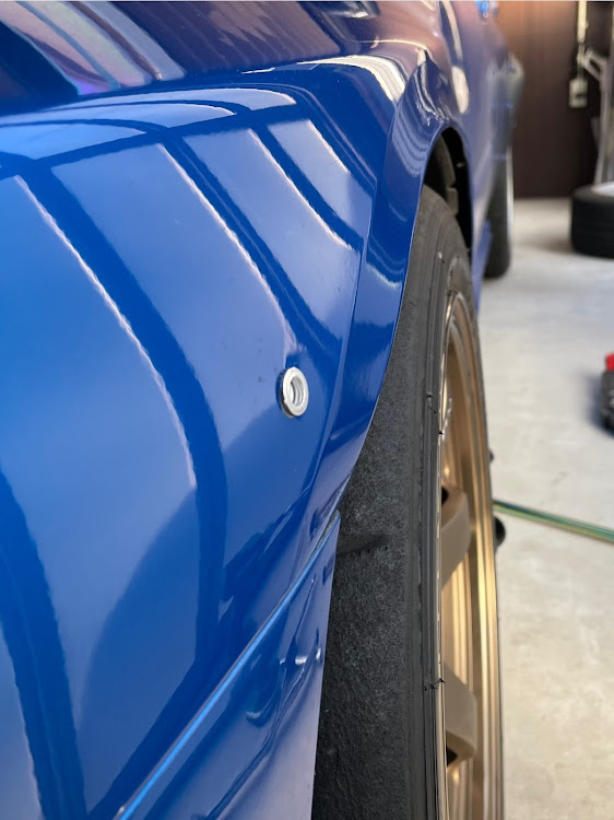 インプレッサ WRX STIのGDB・オーバーフェンダー・TE37・A050・車高調整に関するカスタム事例の投稿画像2枚目