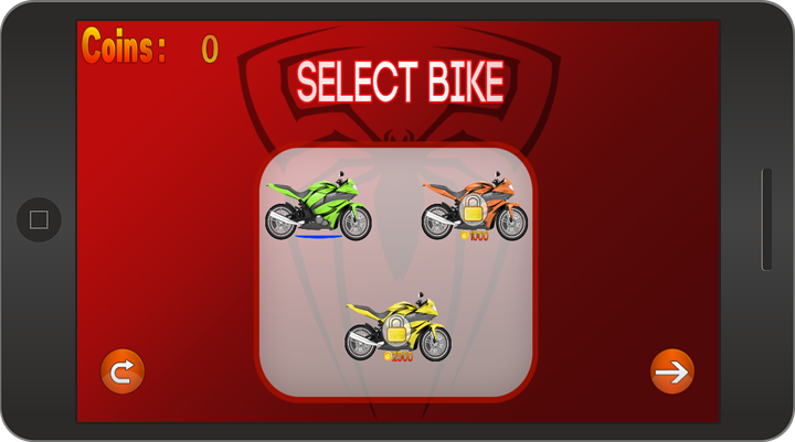   Spider Motobike Race- 스크린샷 