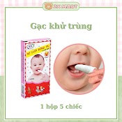 Rơ Lưỡi Cho Bé Đông Fa, Tưa Lưỡi Vệ Sinh Trọn Gói Đồ Sơ Sinh [Hộp 5 Chiếc] - 2X Mart