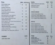 Sdb Baker's menu 1