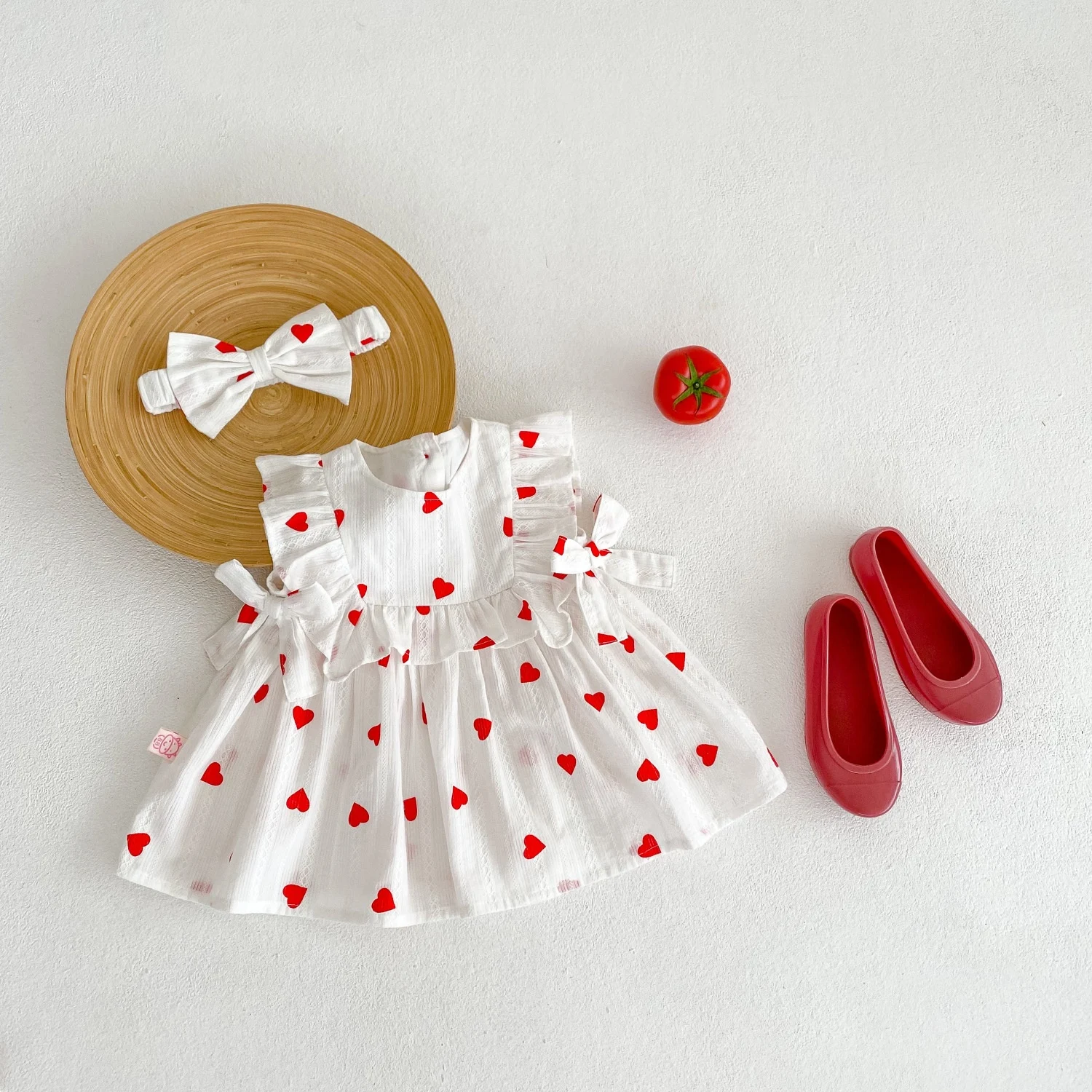 Title 1, Romper voor babymeisje "South Korea Love" een c...