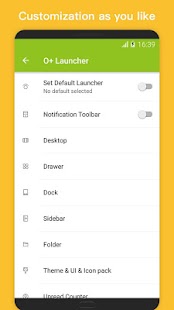 O Plus launcher - 2018 Oreo Launcher, Android™ O 8 Bildschirmfoto