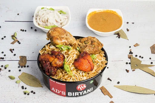 Hyderabadi Chicken Dum Biryani 750 ML Combo