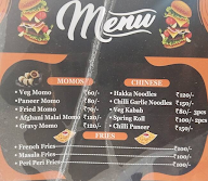 Iceberg Cafeteria menu 2