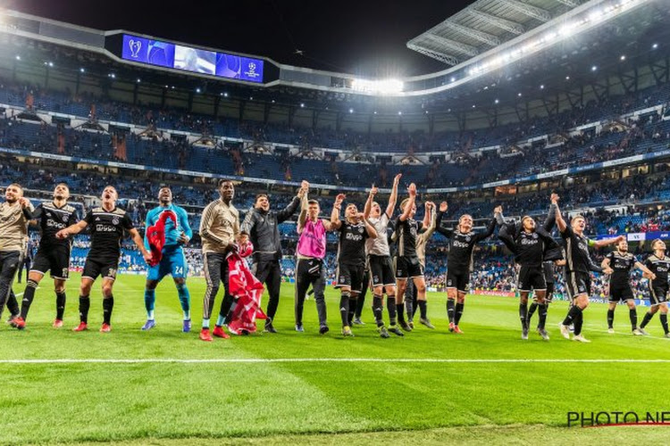 ? Wat een beelden! Kippenvel! Voor, tijdens en na de match: Ajax-fans waren baas in Madrid