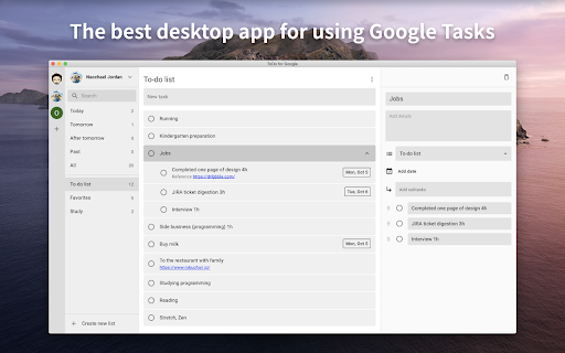 ToDo for Google Tasks