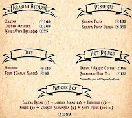 Al Arbab Shawarma menu 2