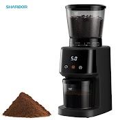 Máy Xay Hạt Cà Phê Espresso Cao Cấp Shardor Bd - Cg015 - Hàng Chính Hãng