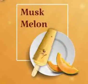 Musk Melon Stick Ice Cream