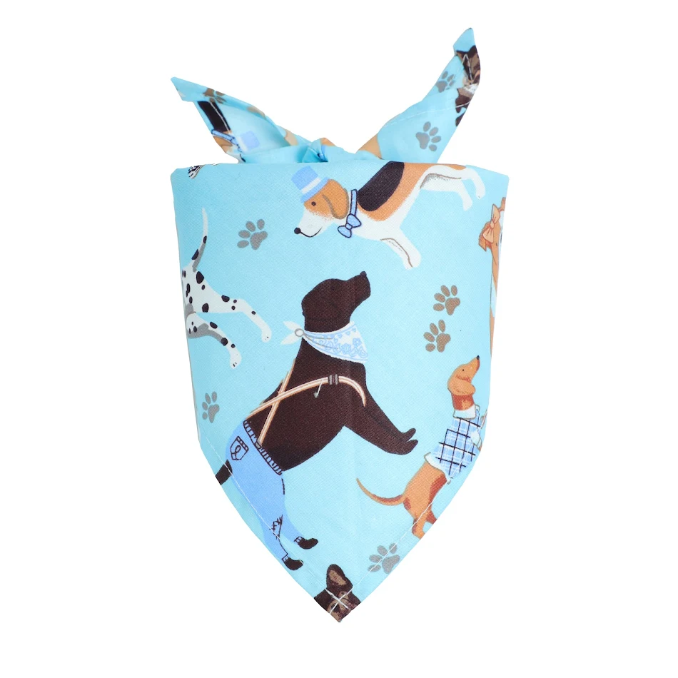 30pcs/lot Special making Summer Dinosaur pattern Pet dog Puppy cat cotton bandanas Collar scarf tie handkercheif GR509